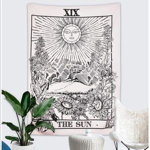 Tarot Sun tapestry
